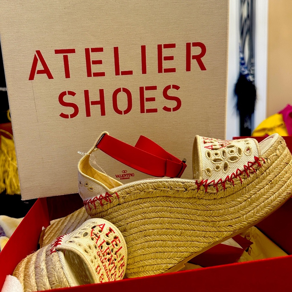 Authentic VALENTINO Wedge Sandals